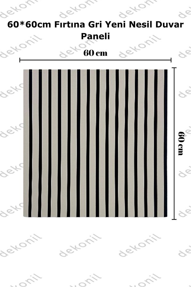 Yeni Nesil Duvar Paneli 60x60 - 1