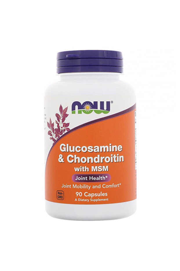 Foods Glucosamine and Chondroitin With MSM Capsules, 90 Capsules