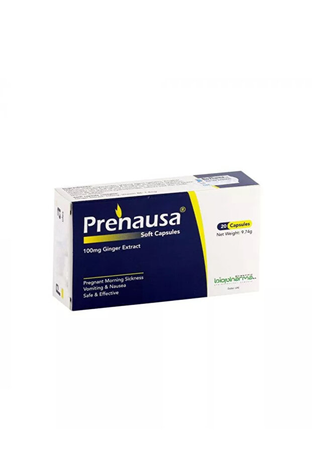 Prenausa 100Mg Ginger Caps 20S