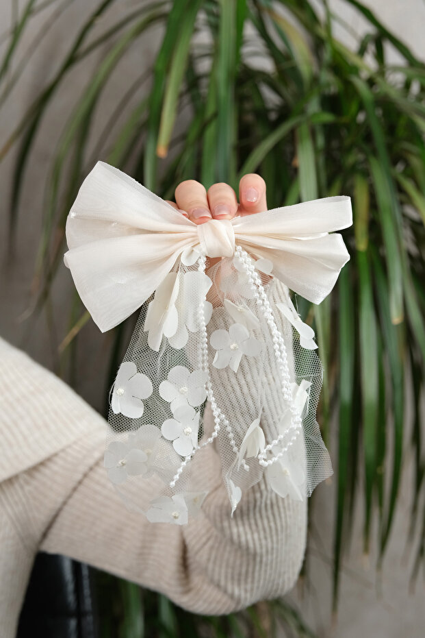 Vip Patterned Bow Buckle - 4