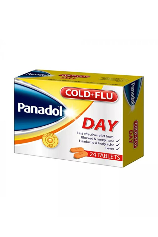 Panadol Cold & Flu Day, 24 Caplets - 1