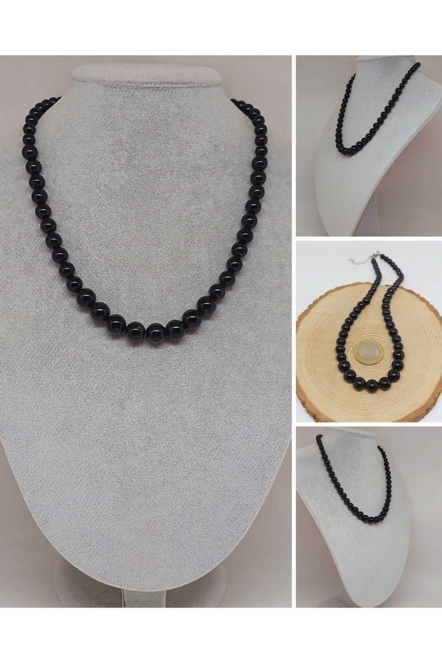 Galaxy Series Shungite (Shungit) Stone Design Necklace