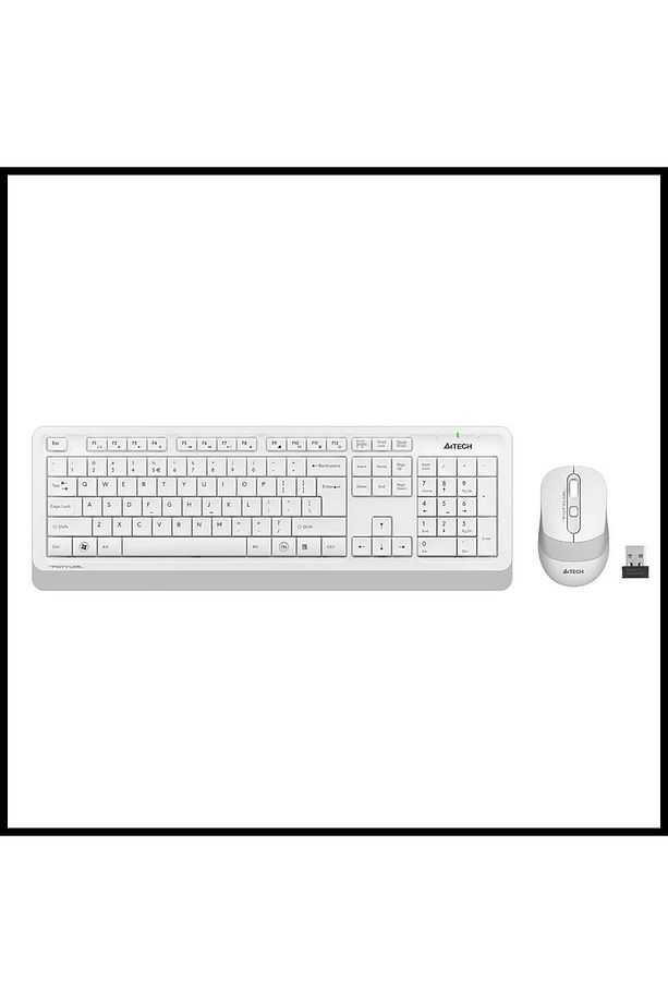 Fg1010 Beyaz Fstyler Türkçe Q 2,4ghz Kablosuz Klavye Mouse Set - 1