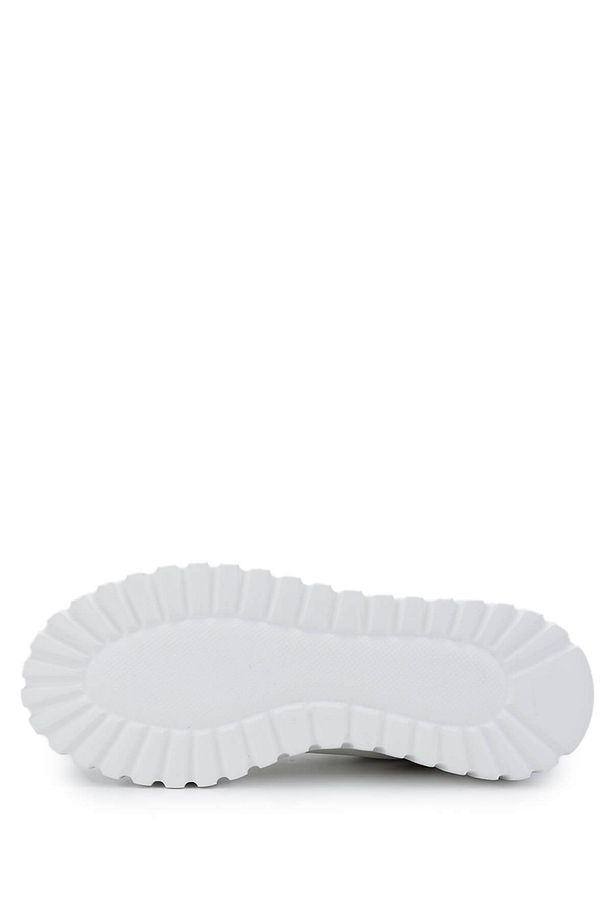 Kadın Deri/Suni Beyaz Sneakers & Spor Ayakkabı - 4