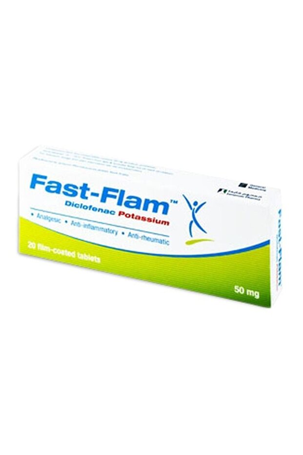 Fast-Flam 50Mg Tab 20S