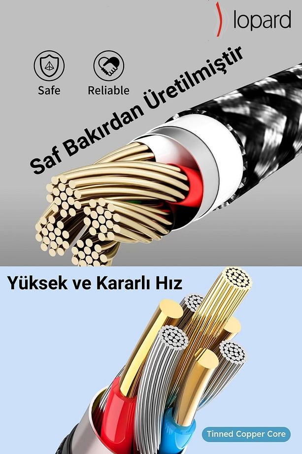 100w Şarj Kablosu 3in1 Led Li Samsung Huawei Xiaomi Type-c Sağlam Hızlı Şarj Data Usb Kablosu Koruyu - 8