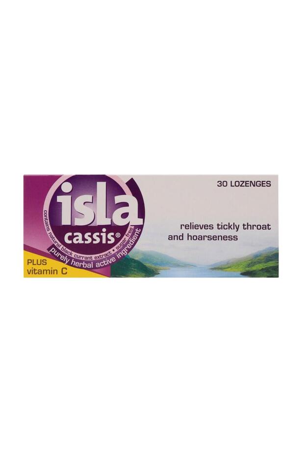 ISLA CASSIS LOZENGEZ 30S