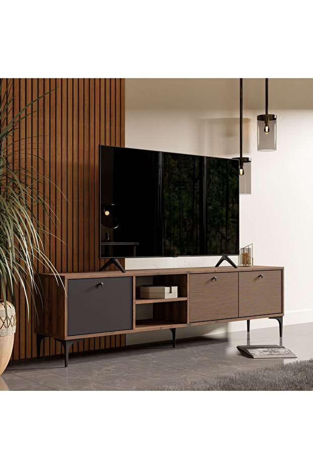 1362 Vision Tv Ünitesi Hat - Kaplan - Antrasit - 5