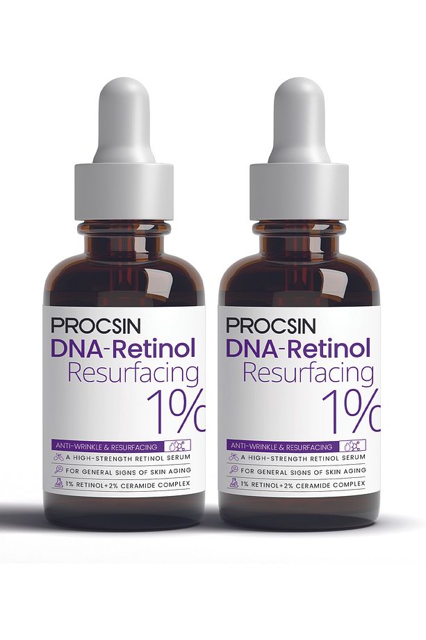 Hydro Solution %1 Retinol + Ceramide Yoğun Kırışıklık Karşıtı + Yenileyici Serum 30ML x2 - 1