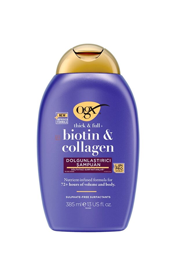Dolgunlaştirici Biotin & Kolajen Sülfatsız Şampuan 385 ml - 3