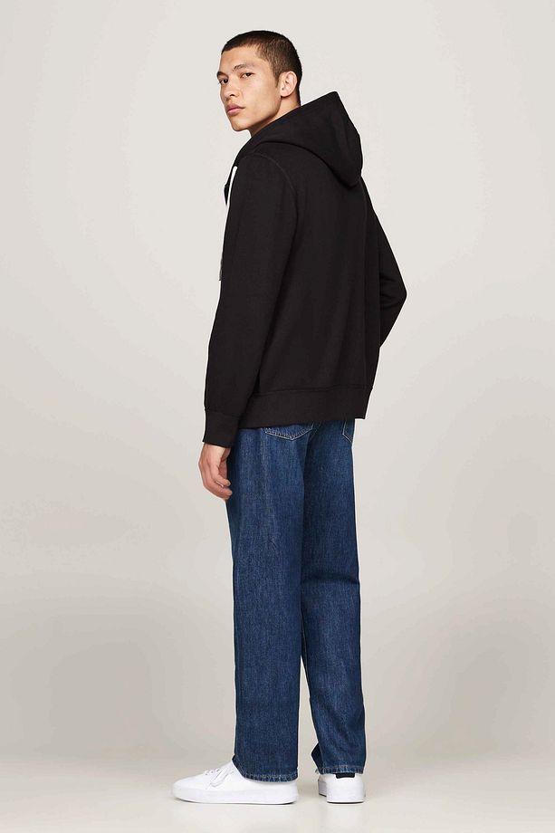 Pamuklu Regular Fit Kapüşonlu Fermuarlı Sweat Erkek SWEAT MW0MW37234 BDS - 3
