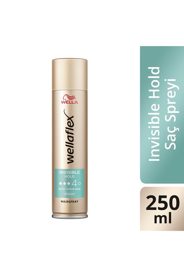 Wellaflex Invisible Hold Görünmez Tutuş Sağlayan Saç Spreyi Extra Strong Hold - 250 ml - 1