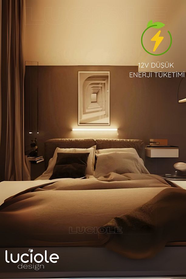Rgb Led Abajur Aplik Gece Lambası Lambader Renkli Uzaktan Kumandalı Işık - Ledtube1 - 4