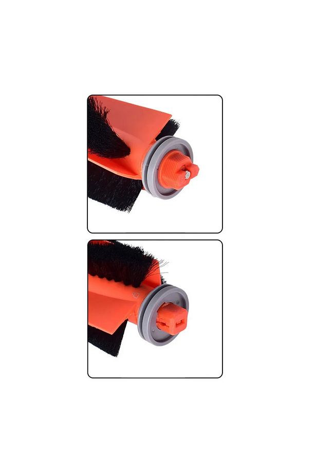 Vacuum Mop 2 Pro (MJST1SHW) Robot Süpürge Uyumlu 2 Adet Ana Fırça Yedek Parça Seti - 5