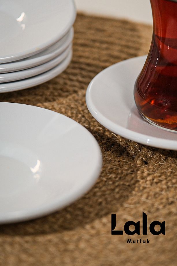 Gözde Çay Tabağı (6'LI, KIRILMAYA DAYANIKLI) - 3
