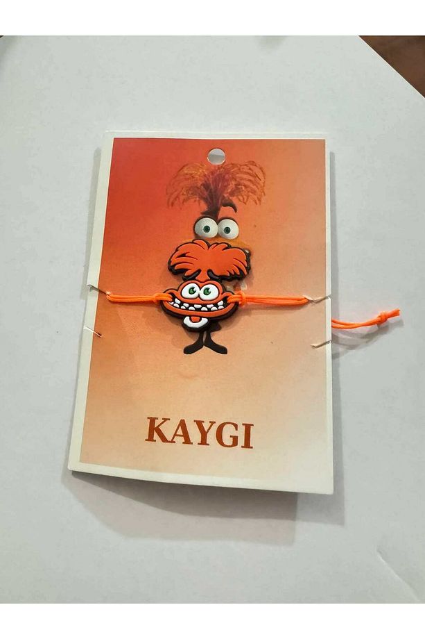 Ters Yüz Neşe, Öfke, Tiksinti, Kaygı, Üzüntü, Korku Karakteri Çocuk Bileklik Aksesuar Takı (1 Adet) - 1