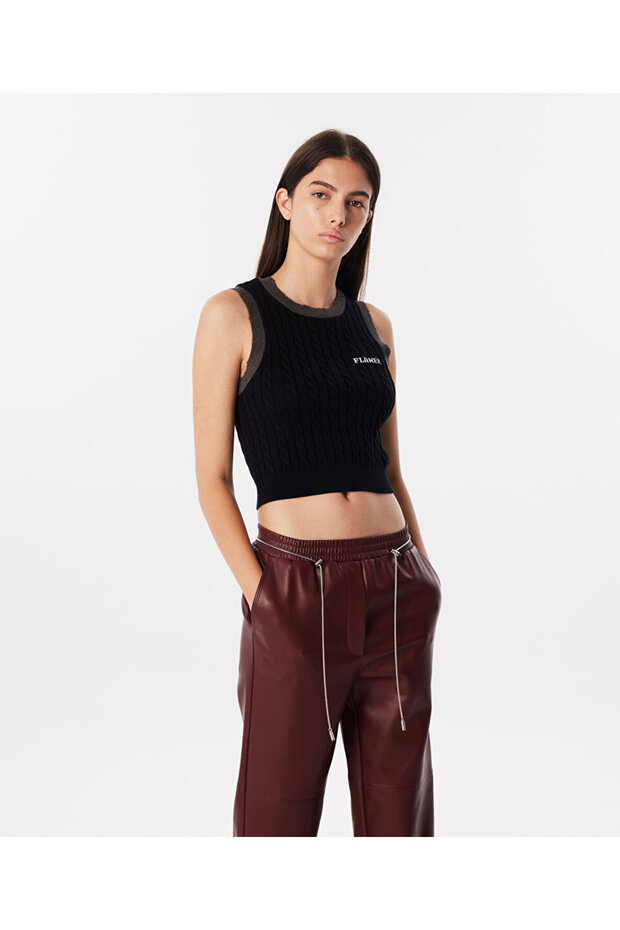 Sweater with a Distressed Effect - 1