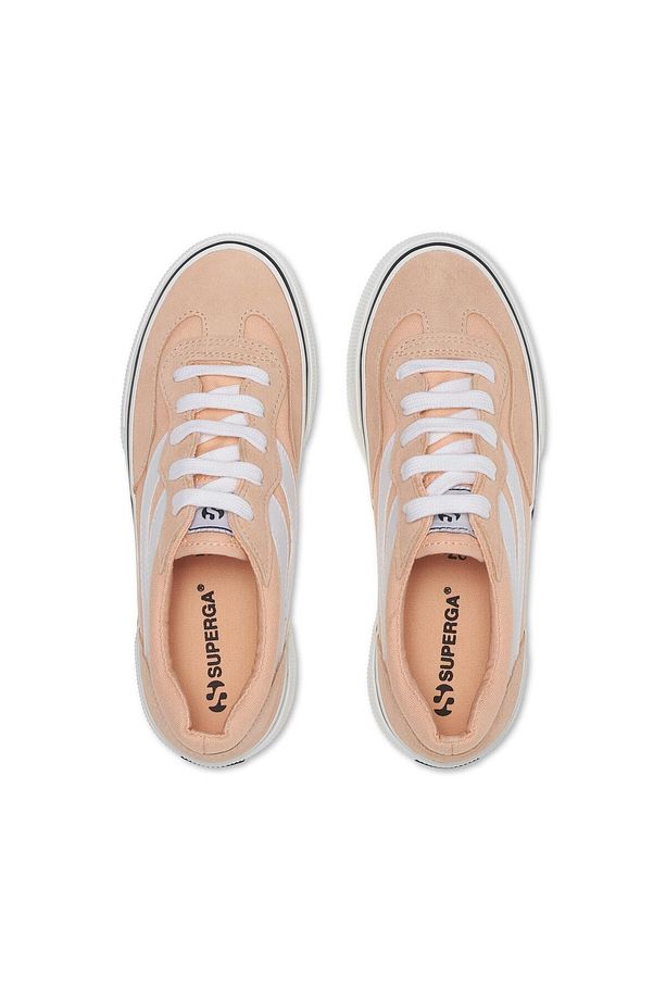 3041 Revolley Colorblock Platform Kadın Açık Pembe Platform Sneaker - 2