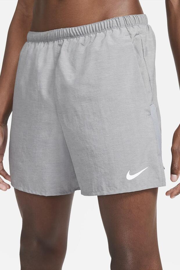 Challenger Dri Fit 5'' Inch Brief Lined Running Shorts Slip Astarlı Koşu Şortu Gri - 1
