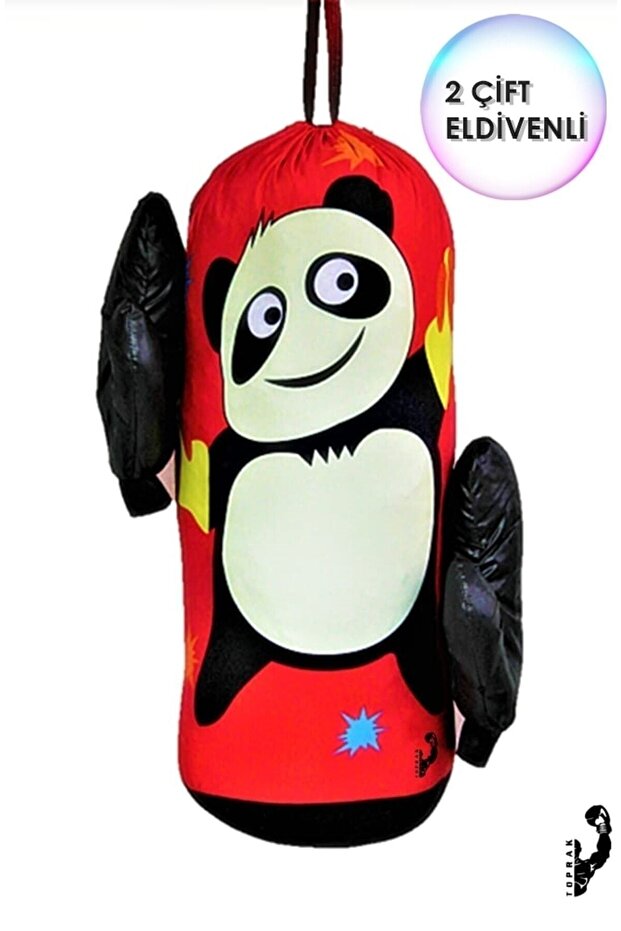 Çocuk Boks Torbası Eldiven Hediyeli - 1