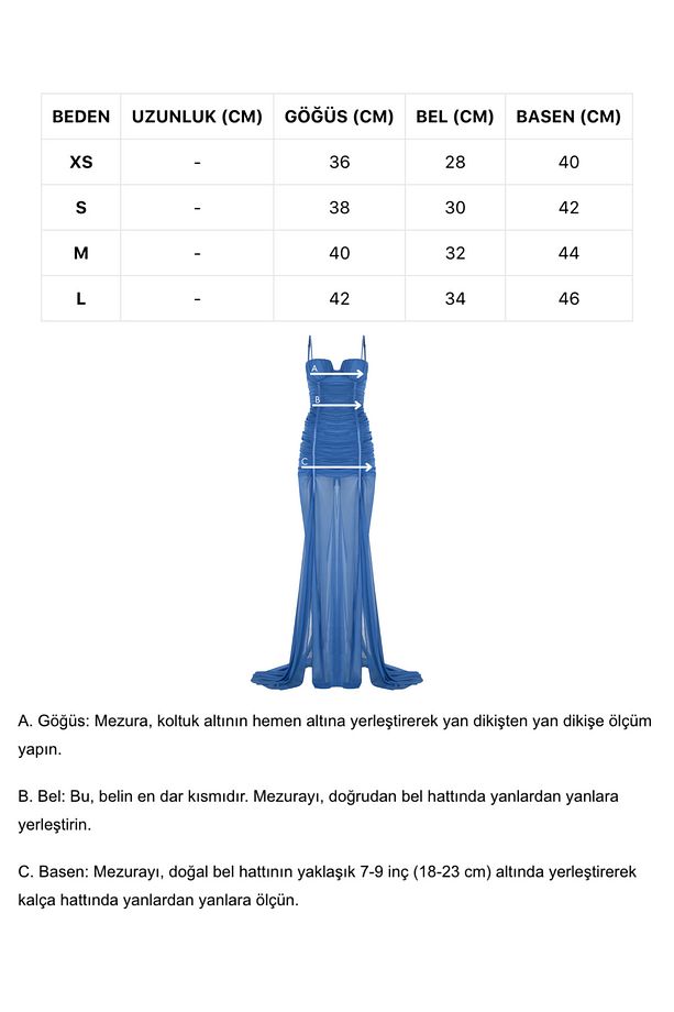 Rolling In Love Gown Uzun Tül Mezuniyet Elbisesi - 5