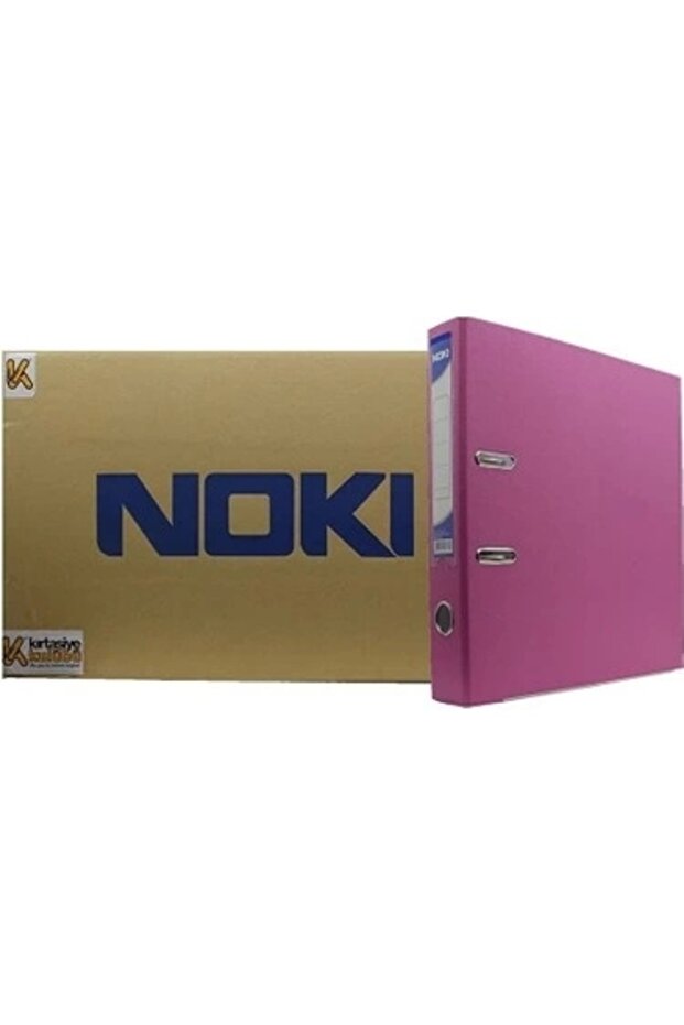 مجلد ورقي ضيق وردي (5 قطع) - 3