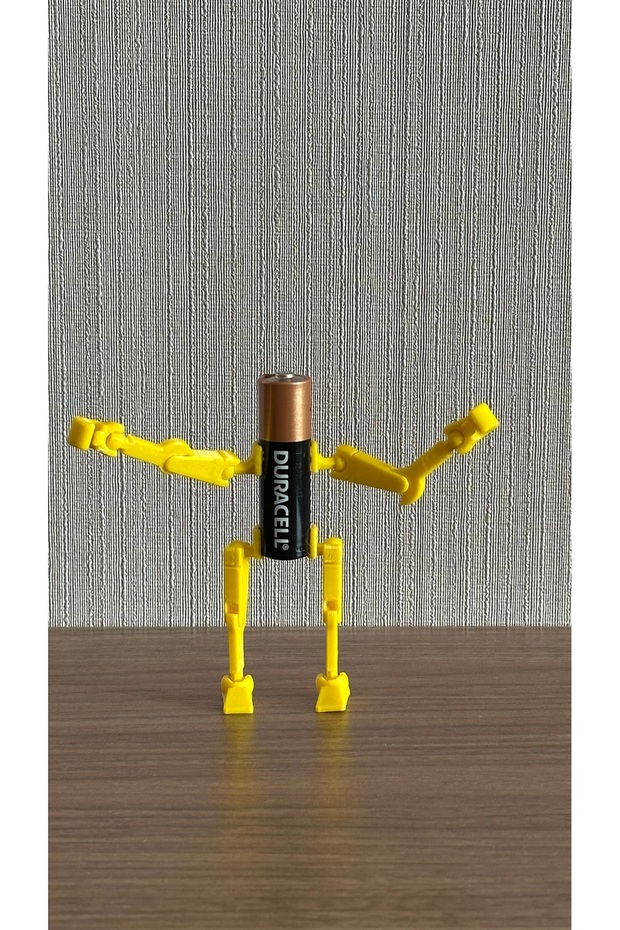 Pil Robot Figürü  (Pil Dahil Değildir!) - 2