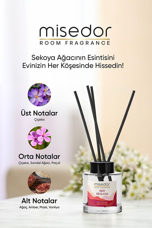 Red Sequoia Çubuklu Oda Kokusu 120 ml - 7
