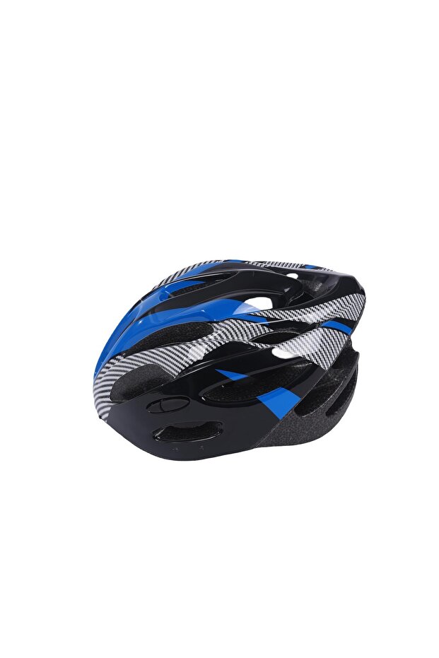 خوذة ركوب الدراجات والتزلج | حزام قابل للتعديل | أزرق | حشوة من مادة إي بي إس | بولي كربونات - 3