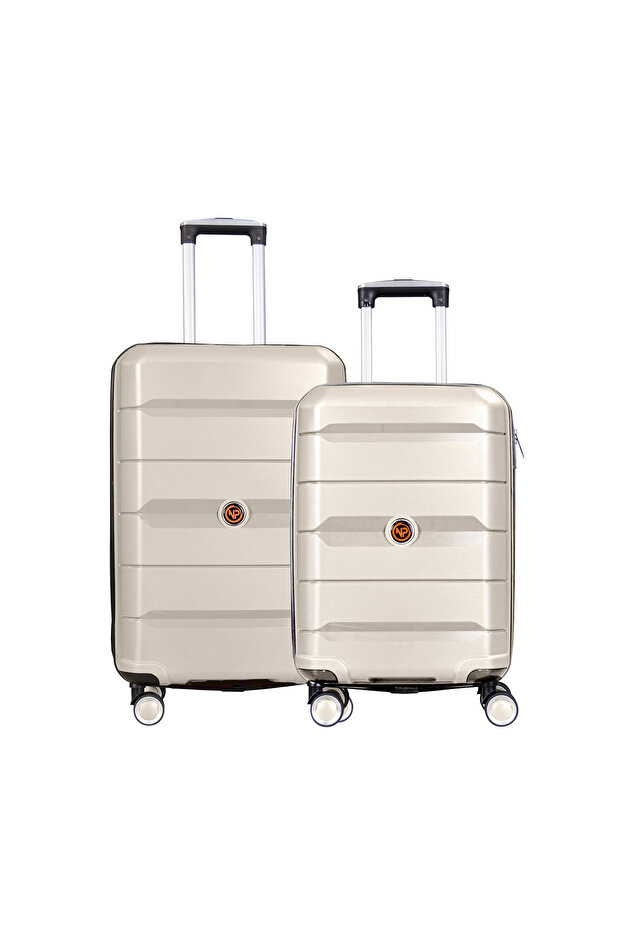 Diamond PP(Polipropilen) 2'li Kırılmaz Valiz Seti - 1