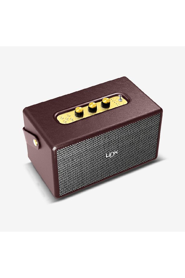 M402 Retro Taşınabilir Mikrofonlu Bluetooth Radyo Hoparlör - 3