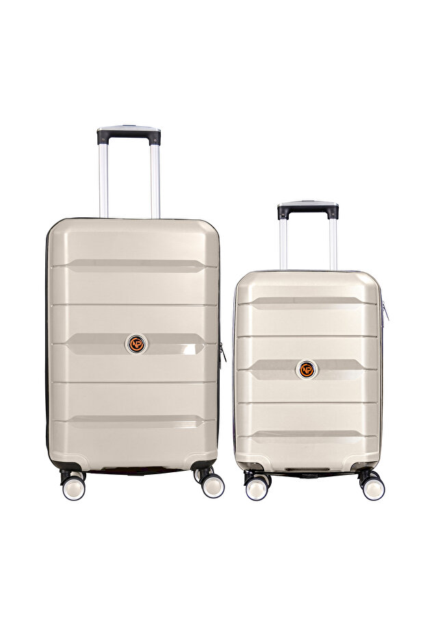 Diamond PP(Polipropilen) 2'li Kırılmaz Valiz Seti - 3