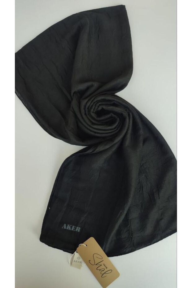 Siyah Bambu Kraş Şal - 1