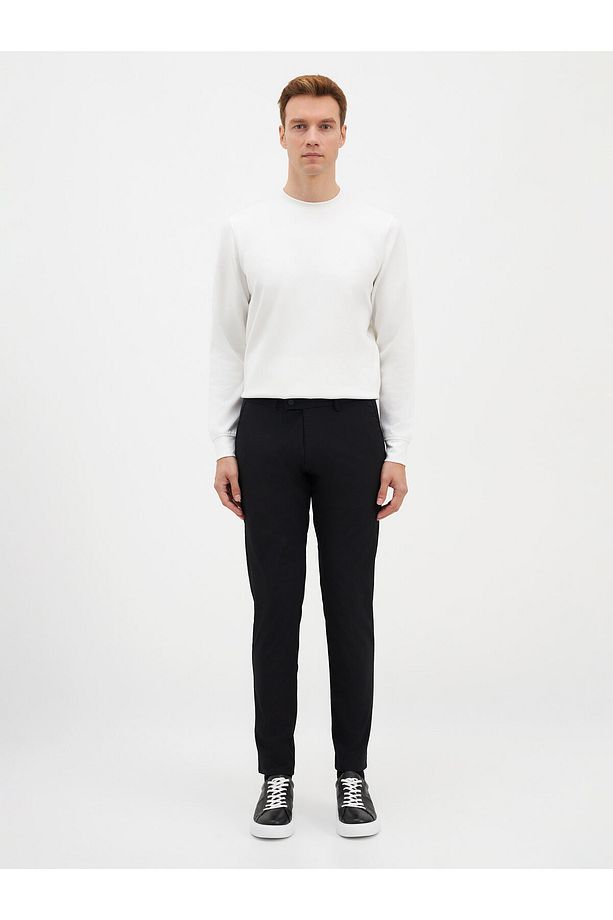 Erkek 6 Drop Pantolon-siyah - 1