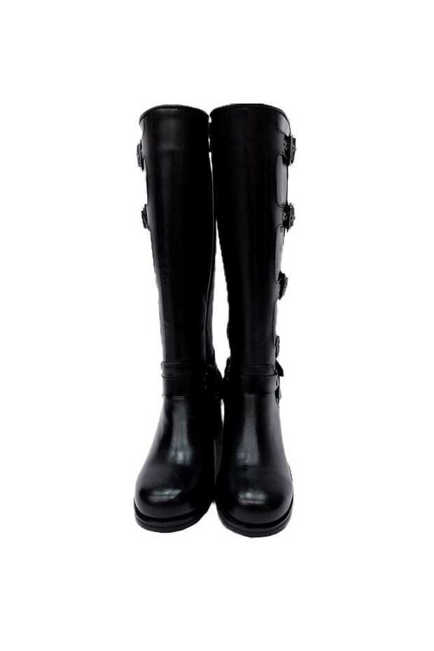 Deri Biker Çizme - 5