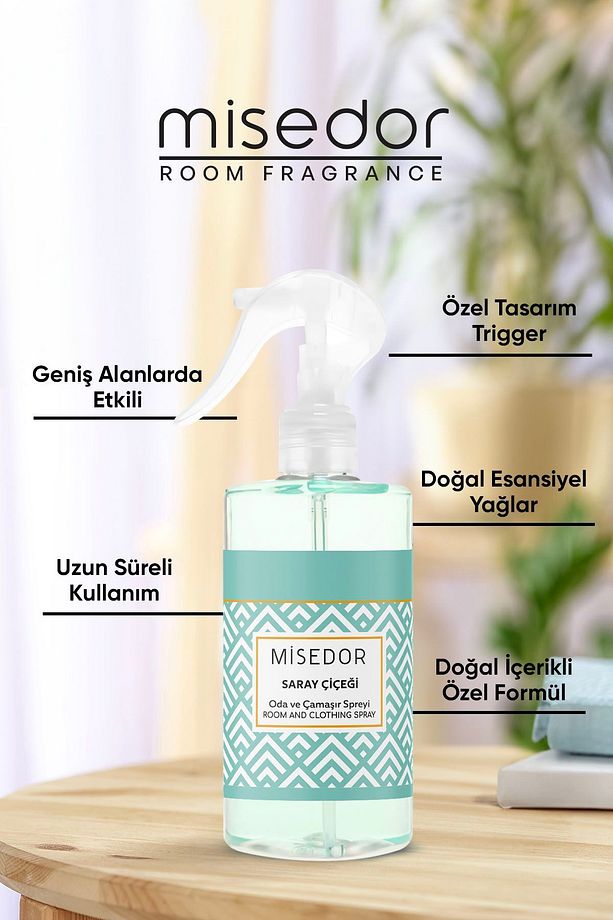 Saray Çiçeği Oda Kokusu Ve Çamaşır Parfümü 330 ml - 6