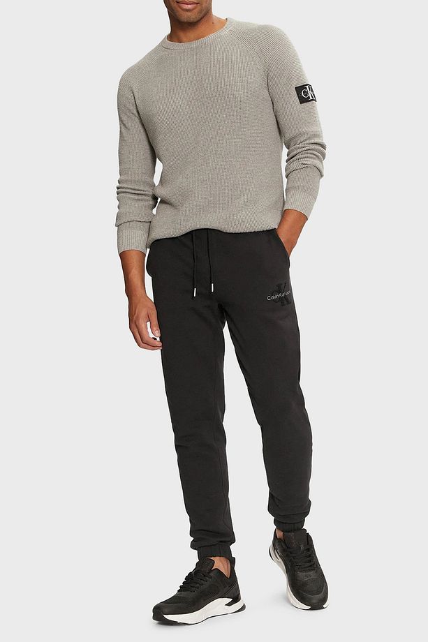 % 100 Pamuk Regular Fit Yüksek Bel Jogger Pantolon J30J326685BEH Erkek PANTOLON J30J326 - 2
