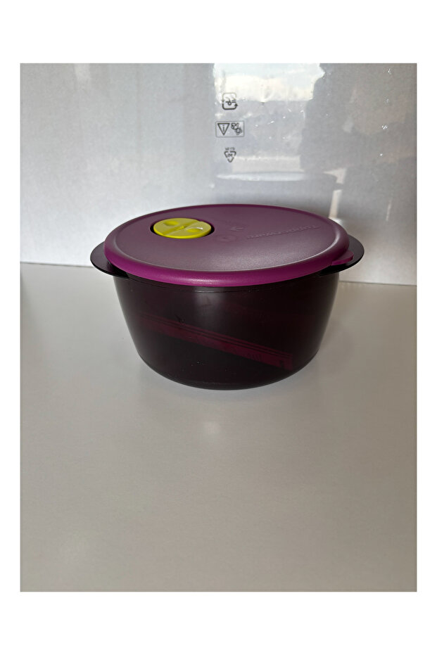 Mikro Kap 2 lt Mor Mikrodalga Kabı - 4