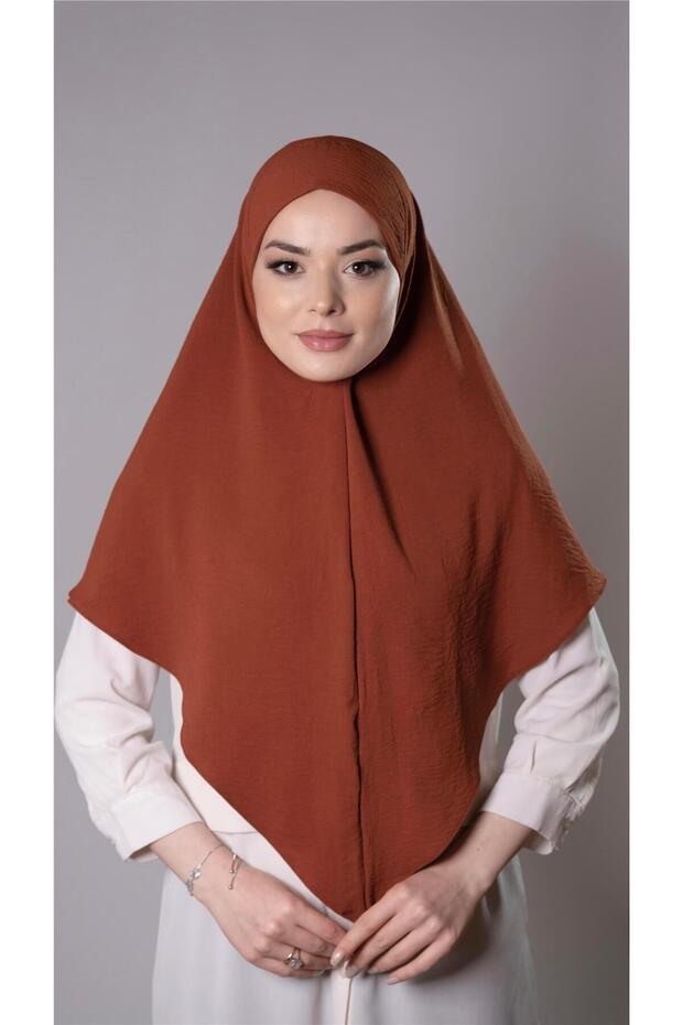 Tile Practical Ready Interlocking Hijab Scarf Aerobin Fabric Plain Hijab 2309_05