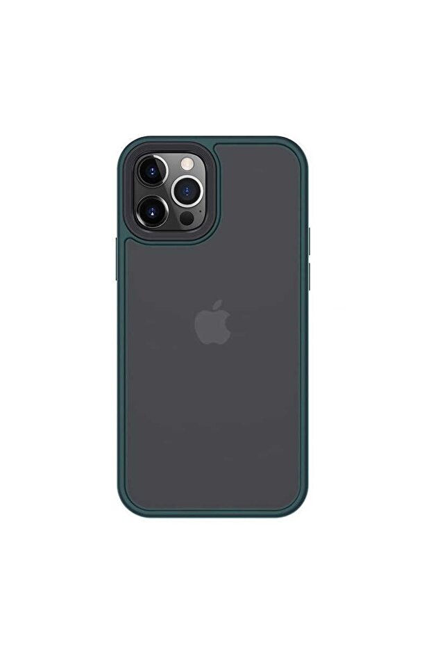 Iphone 12 Matte Electroplated Tpu Kapak - 1