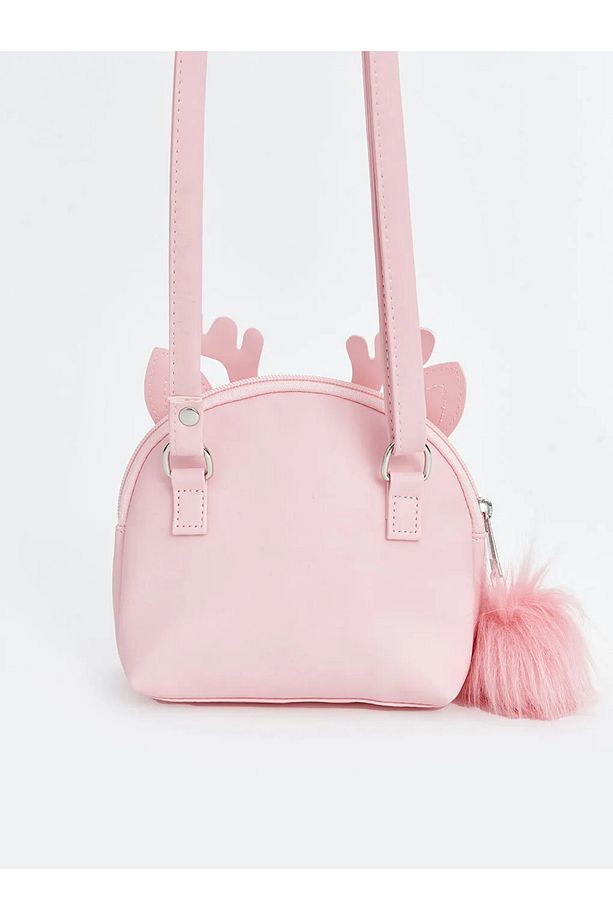 LCW ACCESSORIES Pembe 3 Boyutlu Kız Çocuk Omuz Çantası - 2