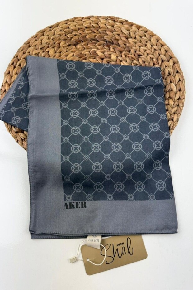 Monogram Soft Eşarp 1090500-975 Monogram ANTRASİT - 1