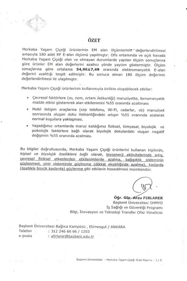 Yaşam Çiçeği Quantum Enerji Kolyesi - 3
