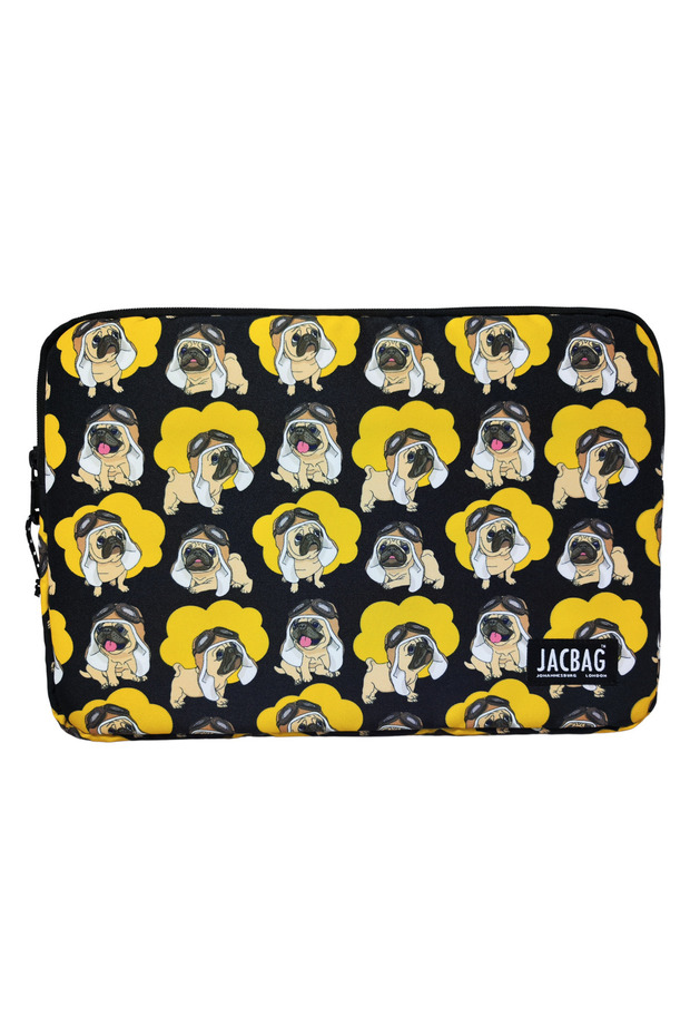 حافظة ورقية وكمبيوتر محمول بسحاب - 1