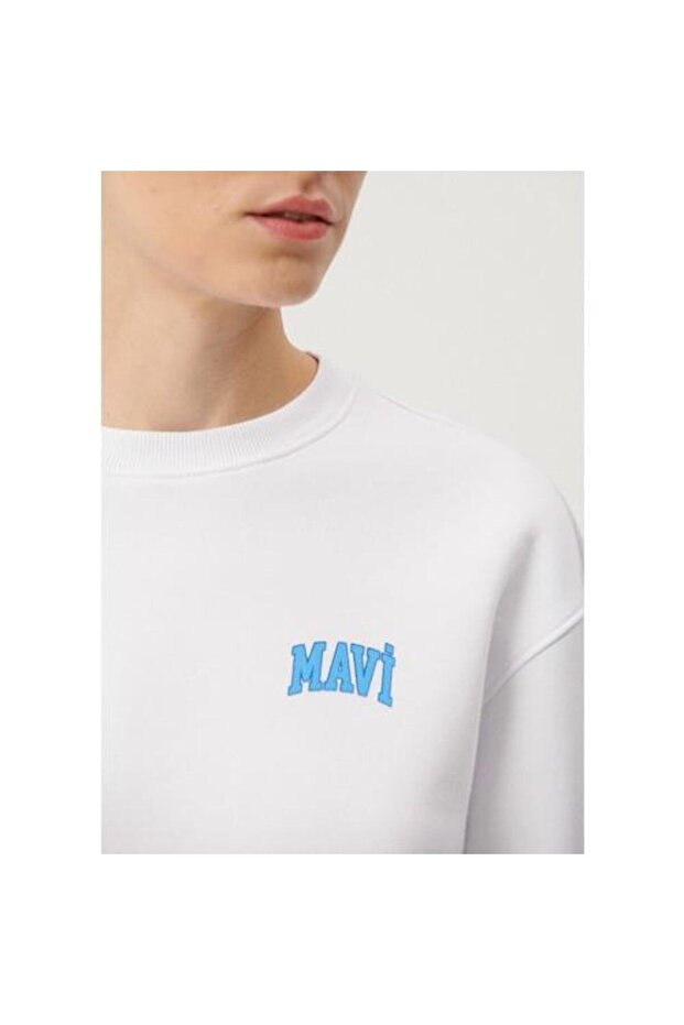 LOGO KISA SWEATSHIRT - 5