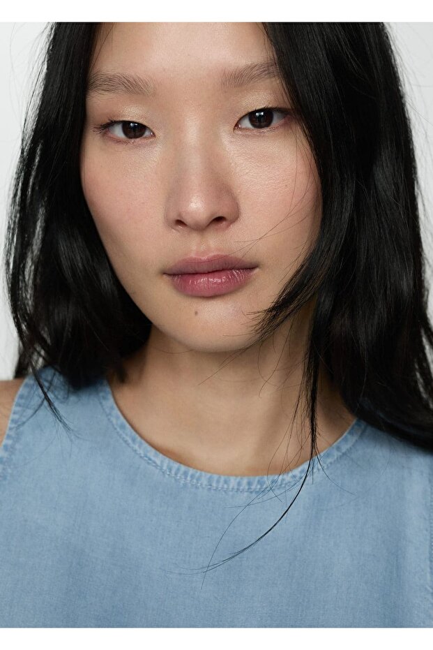 Lyocell bağ detaylı tulum - 7