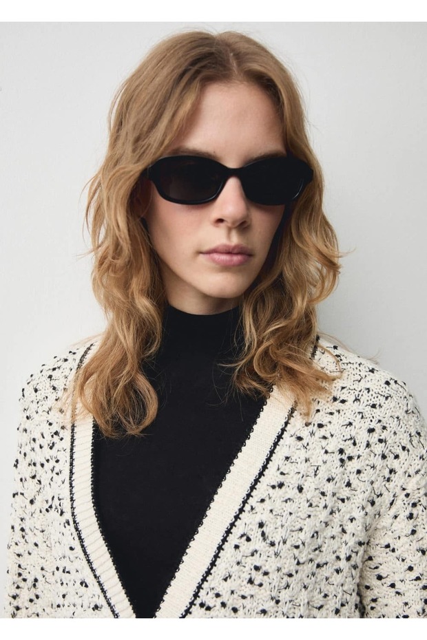 Geniş kesim kırçıllı hırka - 7