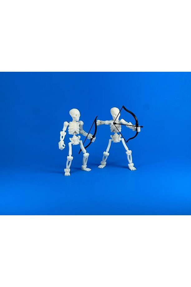 İskelet Ordusu Eklemli Hareketli Robot Seti (4'lü) - 3