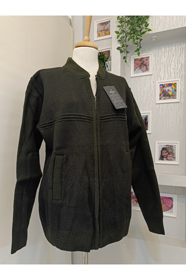 Baba Fermaurlı Triko Ceket - 2