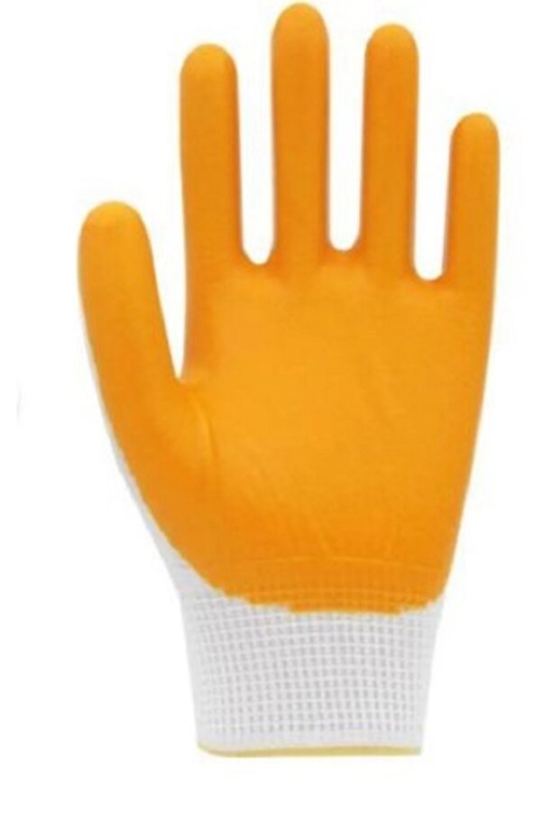 BEYBİ Pn5 Polyester Örme Nitril İş Eldiveni - 2